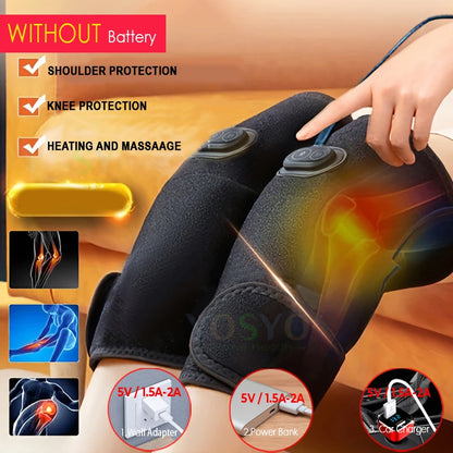 WORKING: Adjustable Electric Heating Massager