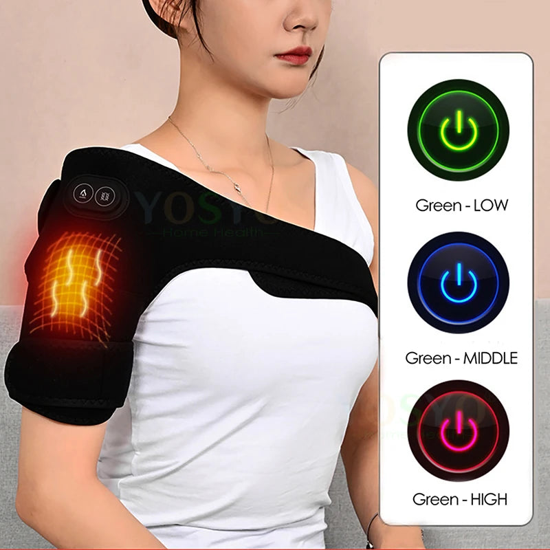 WORKING: Adjustable Electric Heating Massager