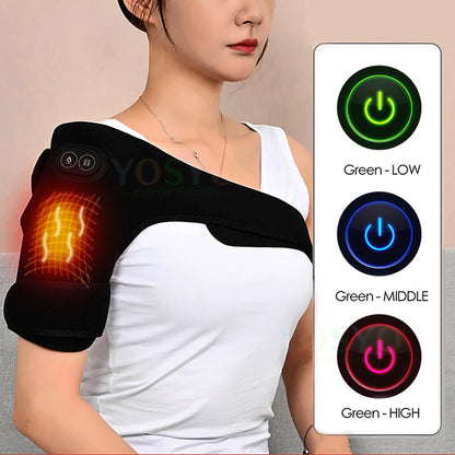 WORKING: Adjustable Electric Heating Massager
