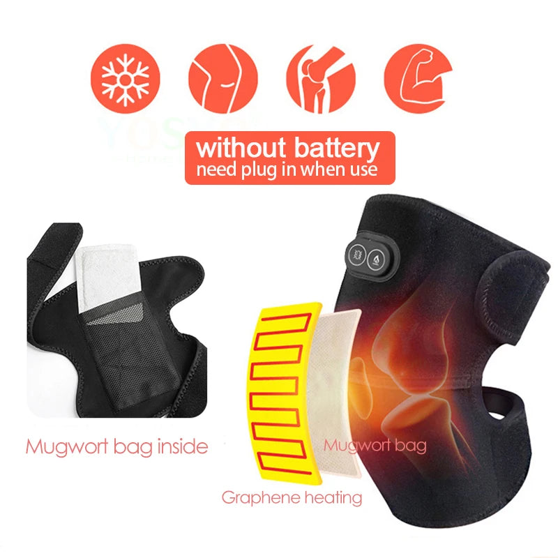 WORKING: Adjustable Electric Heating Massager